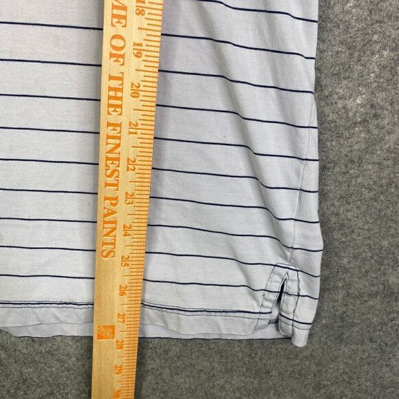 Fox Racing Polo Shirt Mens Large Stripe Outdoor Casual Biking Activewear - Picture 6 of 11